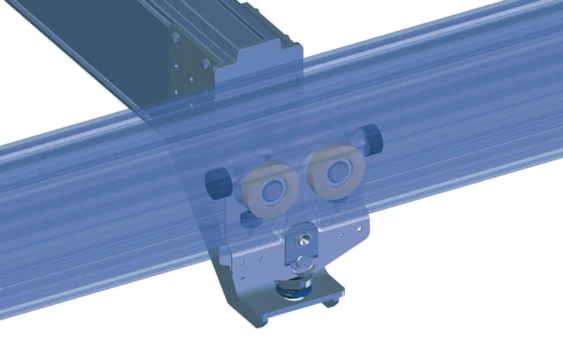 Leichtbaukran Aluminium WLAK Ansicht 3